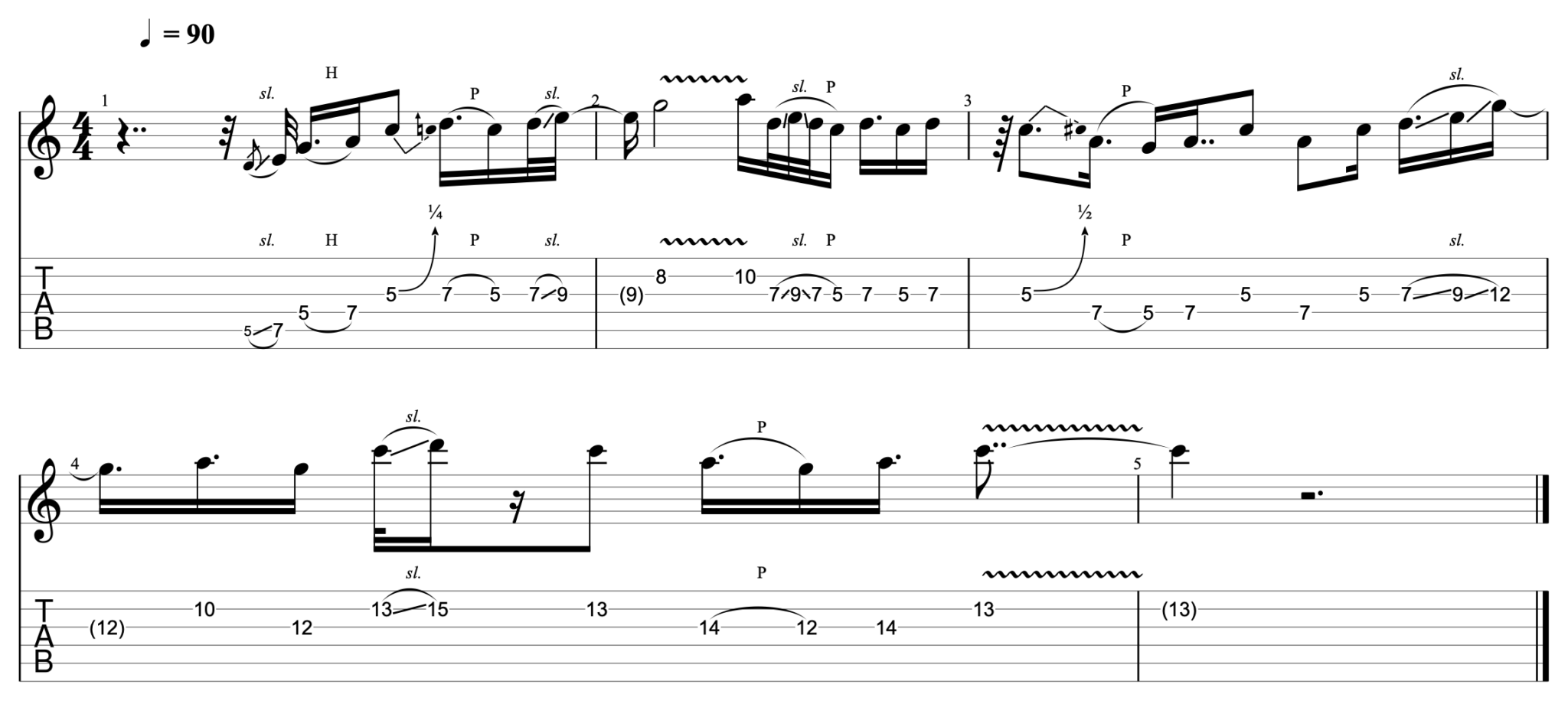 Mini Solo #1 - Smooth Blues In A Minor - Happy Bluesman